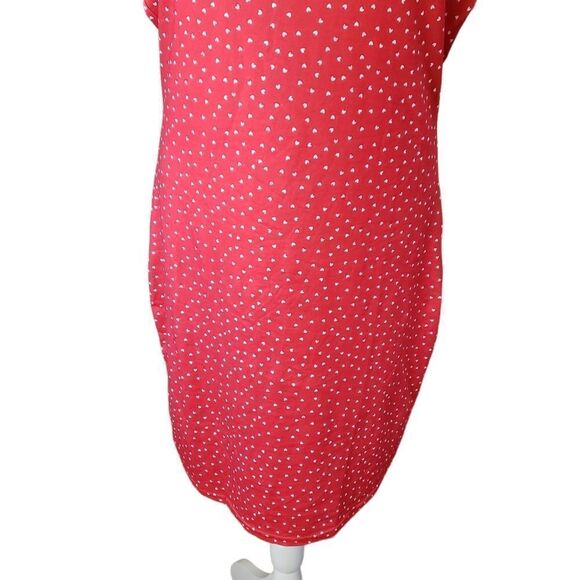 SHEIN Heart Printed Haltered Backless Dress Sz XL - Picture 7 of 15